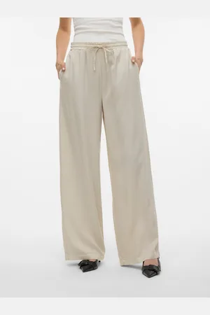 VERO MODA Vmbree Cintura Alta Pantalones