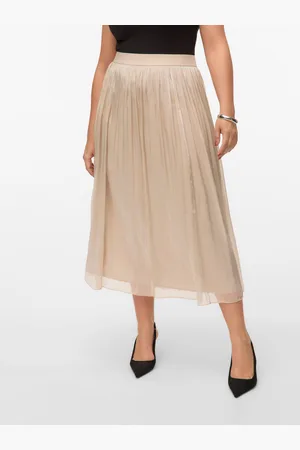 VERO MODA Vmcvips Cintura Media Falda Larga