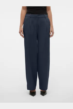 VERO MODA Vmcassidy Cintura Media Pantalones