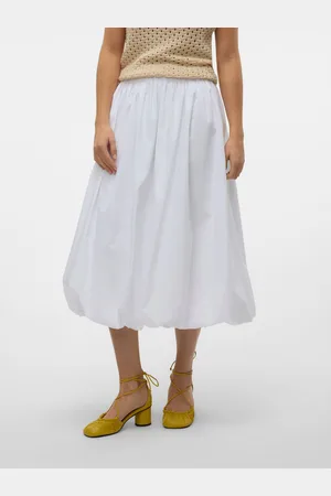 VERO MODA Vmfriba Cintura Alta Falda Larga