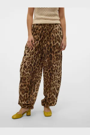 VERO MODA Vmroxanne Talle Medio Pantalones