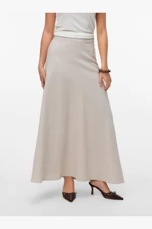 VERO MODA Vmjessica Cintura Alta Falda Larga