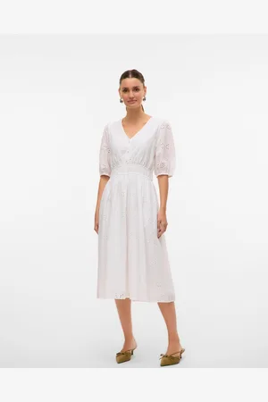 VERO MODA Vmyusra Vestido Largo