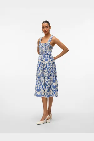 VERO MODA Vmkaia Vestido Largo