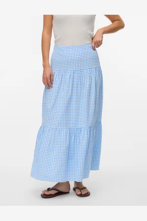 VERO MODA Vmvichy Cintura Alta Falda Larga