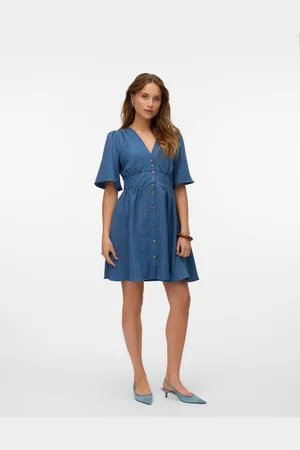 VERO MODA Vmmelaney Vestido Corto