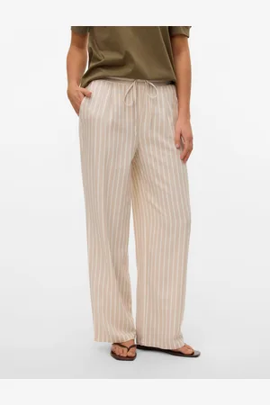 VERO MODA Vmjesmilo Cintura Media Pantalones