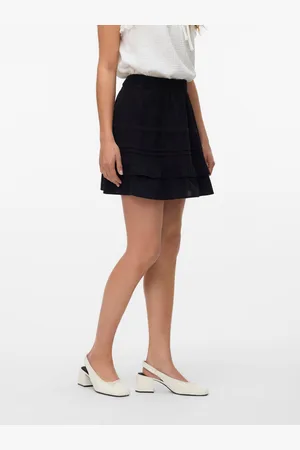 VERO MODA Vmpretty Cintura Media Falda Corta