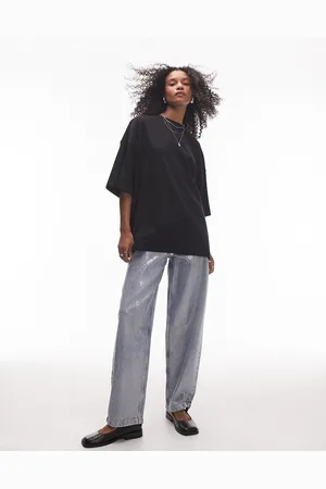 Topshop Oversized Drop Shoulder Tee