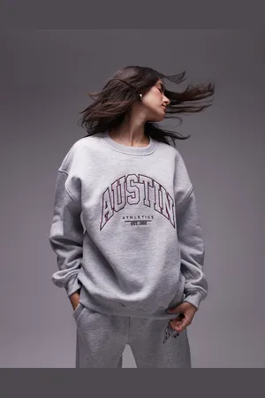 Topshop Co Ord Graphic Austin Sweatshirt