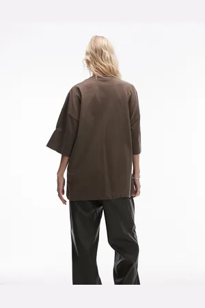 Topshop Oversized Drop Shoulder Tee