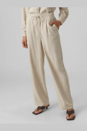 VERO MODA Vmjesmilo Cintura Media Pantalones