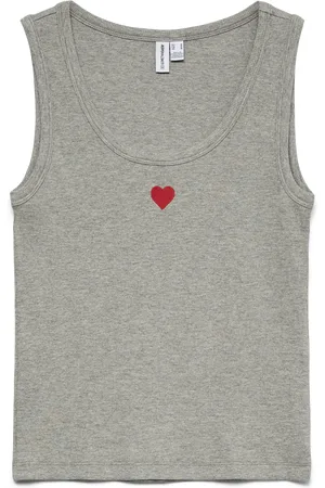 VERO MODA Snheart Camisetas De Tirantes