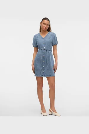 VERO MODA Vmjanet Vestido Corto