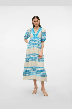 VERO MODA Vmrosanna Vestido Largo