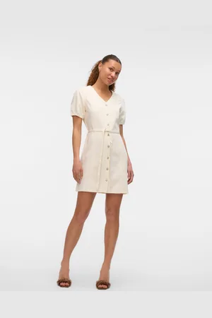 VERO MODA Vmjanet Vestido Corto