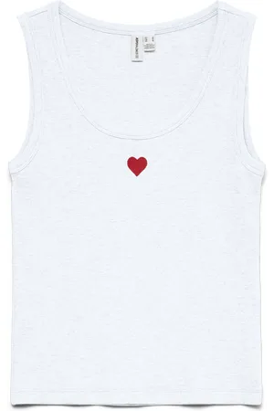 VERO MODA Snheart Camisetas De Tirantes