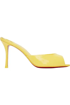 Sandalias Spikita Strap 100 De Piel en Verde - Christian Louboutin