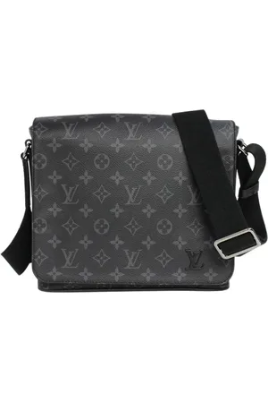 Louis Vuitton District - Bolso bandolera, Monograma Eclipse, MM