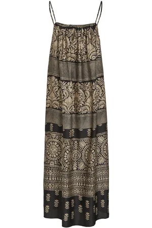 VILA Tirantes Estampados Vestido Maxi