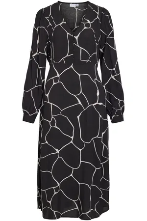 VILA Midi Vestido Camisero