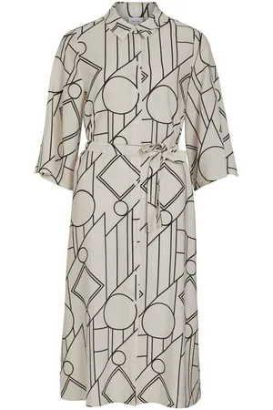 VILA Prenda Estampada Vestido Camisero
