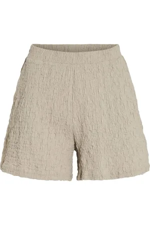 VILA Cintura Alta Shorts