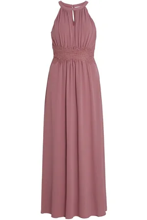 VILA Vimilina De Cuello Halter Vestido Maxi