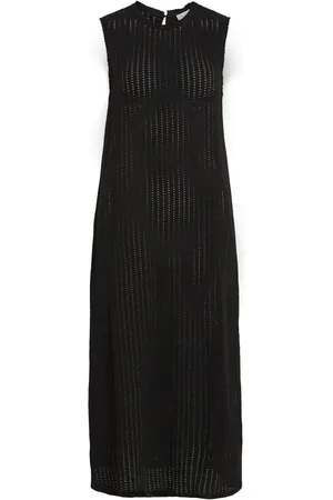 VILA Sin Mangas Vestido Midi