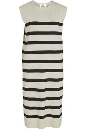 VILA Sin Mangas Vestido Midi