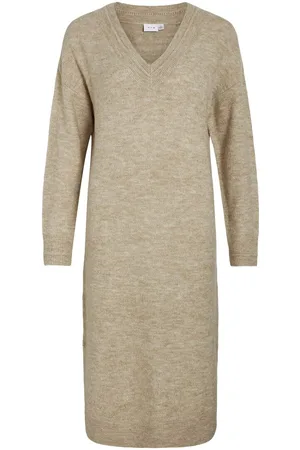 VILA Midi Vestido De Punto