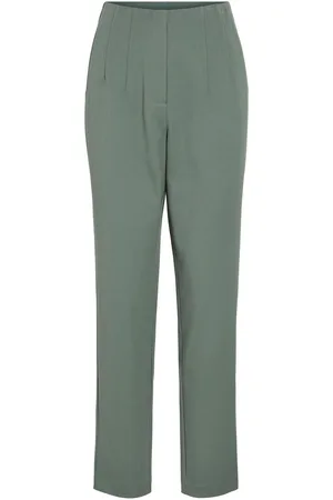 VILA Vivarone Cintura Alta Pantalones