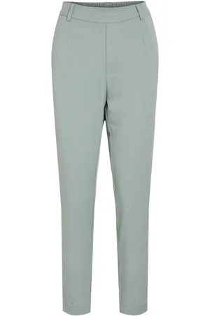 VILA Vivarone Corte Slim Pantalones De Cintura Alta