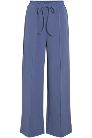 VILA Viclua Cintura Alta Pantalones De Pierna Ancha