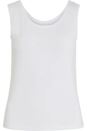 VILA Vinora Algodón Camiseta De Tirantes