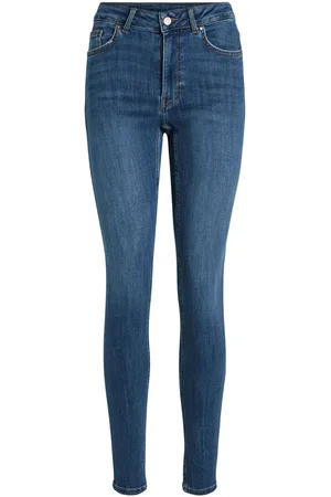 VILA Visarah De Cintura Media Jeans Skinny Fit