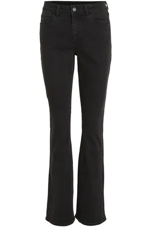 VILA Vibetty De Cintura Regular Jeans De Campana