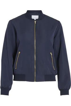 VILA Cremallera Cazadora Bomber