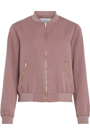 VILA Cremallera Cazadora Bomber
