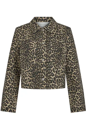 VILA Estampado De Leopardo Chaqueta