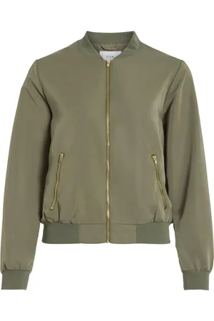 VILA Cremallera Cazadora Bomber