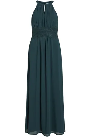 VILA Vimilina De Cuello Halter Vestido Maxi