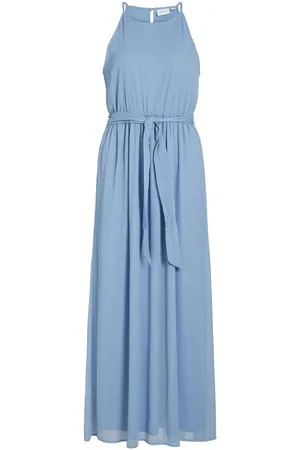 VILA Vifalia De Cuello Halter Vestido Maxi