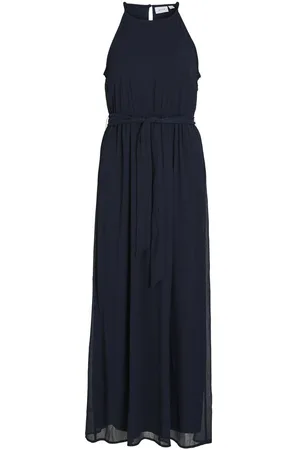 VILA Vifalia De Cuello Halter Vestido Maxi