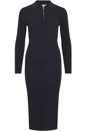 VILA De Punto Vestido Midi