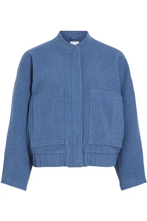 VILA Con Botones Cazadora Bomber