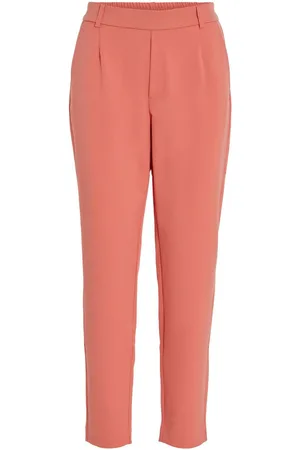 VILA Vivarone Corte Slim Pantalones De Cintura Alta