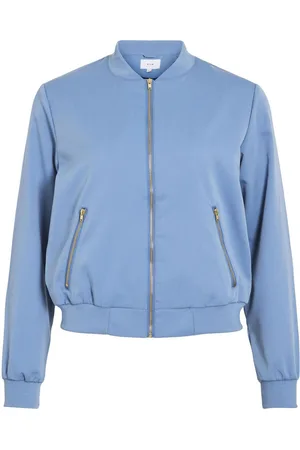 VILA Cremallera Cazadora Bomber