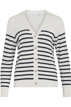 VILA Cuello En V Chaqueta De Punto