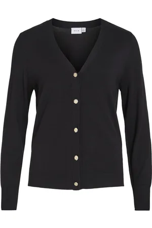 VILA Cuello En V Chaqueta De Punto